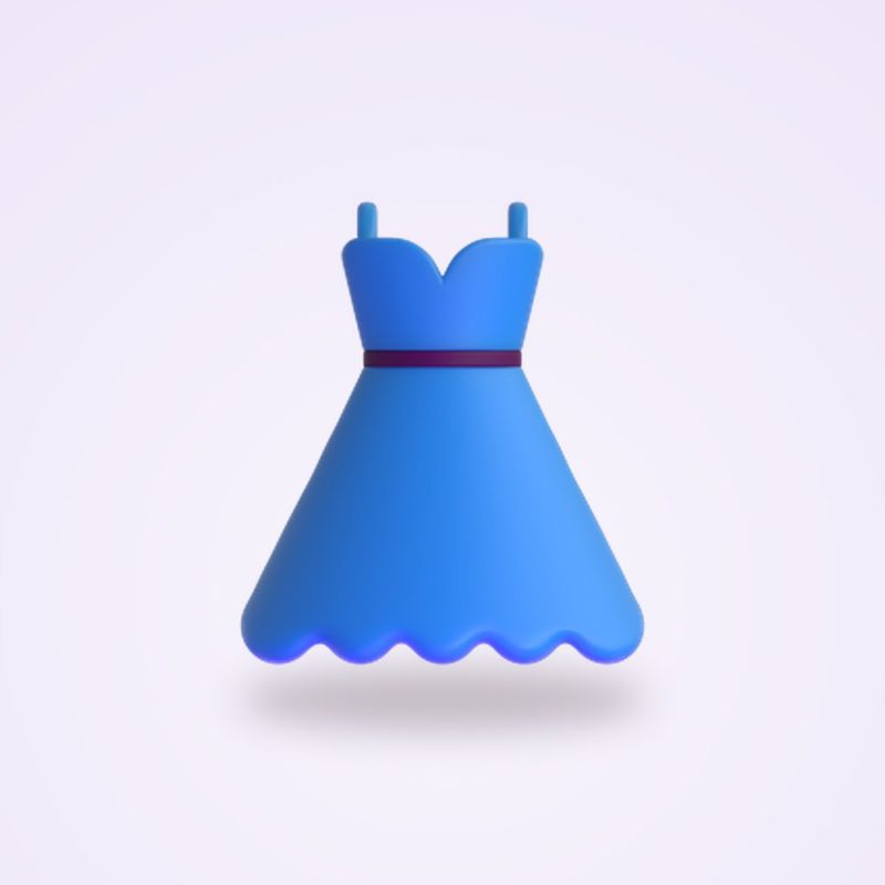 Robe wax évasée