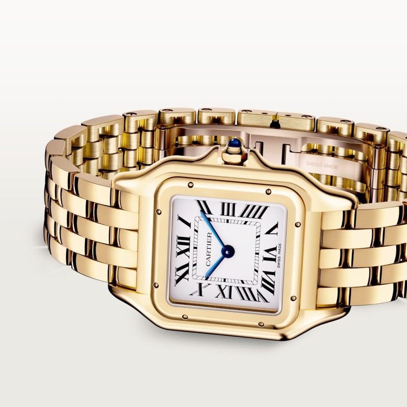 Montre Cartier Panthère dorée (4)