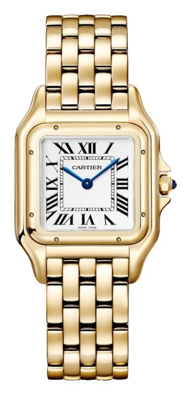 Montre Cartier Panthère dorée