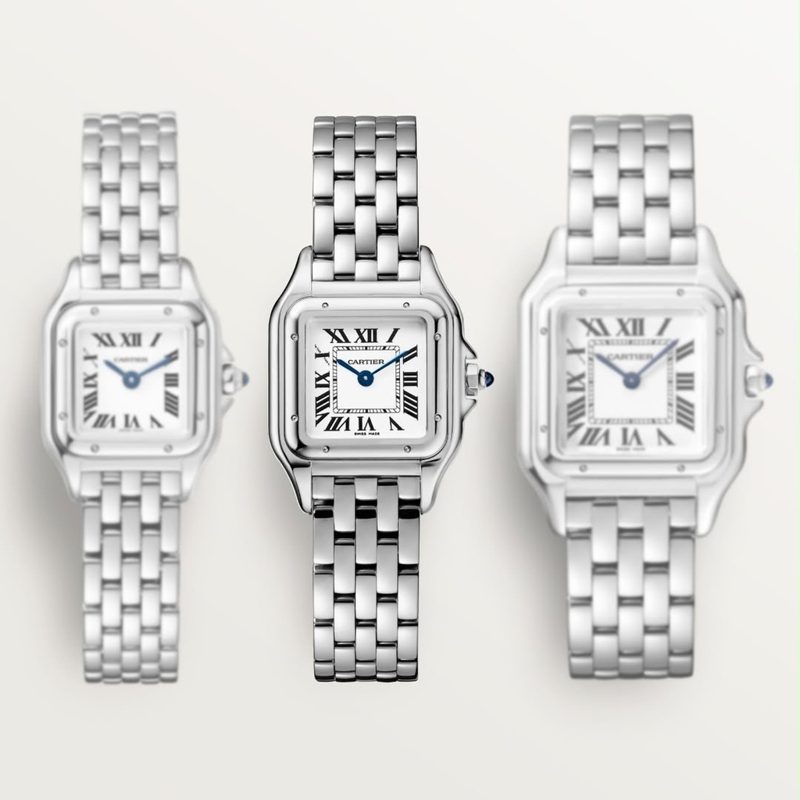 Montre Cartier Panthère argentée (3)